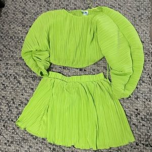 Target - Future Collective - Lime Green two piece set
